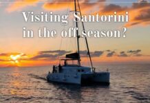 Off-season sailing vibes with Caldera Yachting Santorini