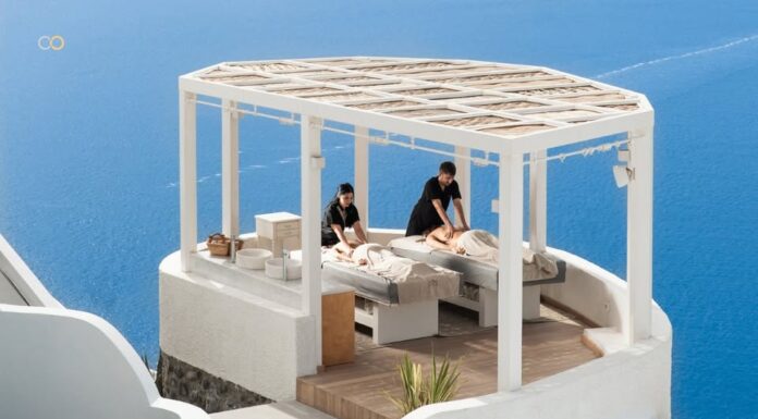 Relax in Volcano View Hotel Santorini